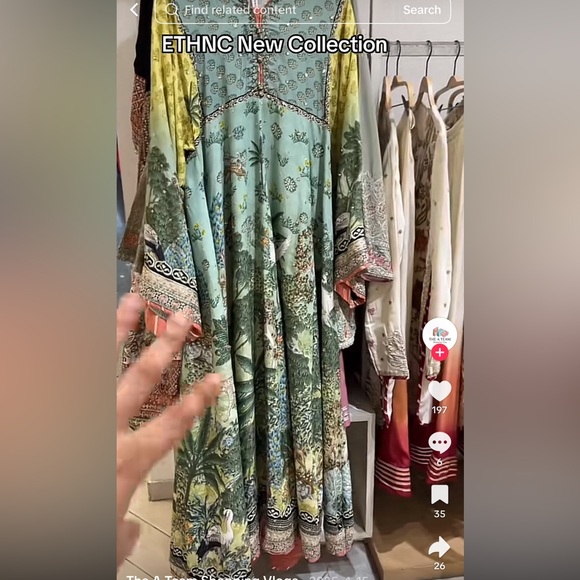 Floral Blue Maxi Dress - Picture 3 of 15